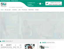 Tablet Screenshot of nl.sgisecurity.com